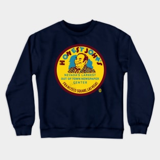 Vintage Honest John's Casino Las Vegas Nevada Crewneck Sweatshirt